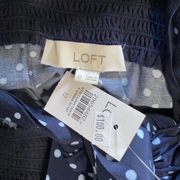 Loft Polka Dot Jumpsuit - Picture 6 of 6